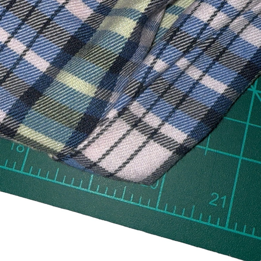 NEW SO Goods for Life Plaid Mini Skirt – Size 13 Juniors – Navy Pink Yellow - Picture 9 of 10